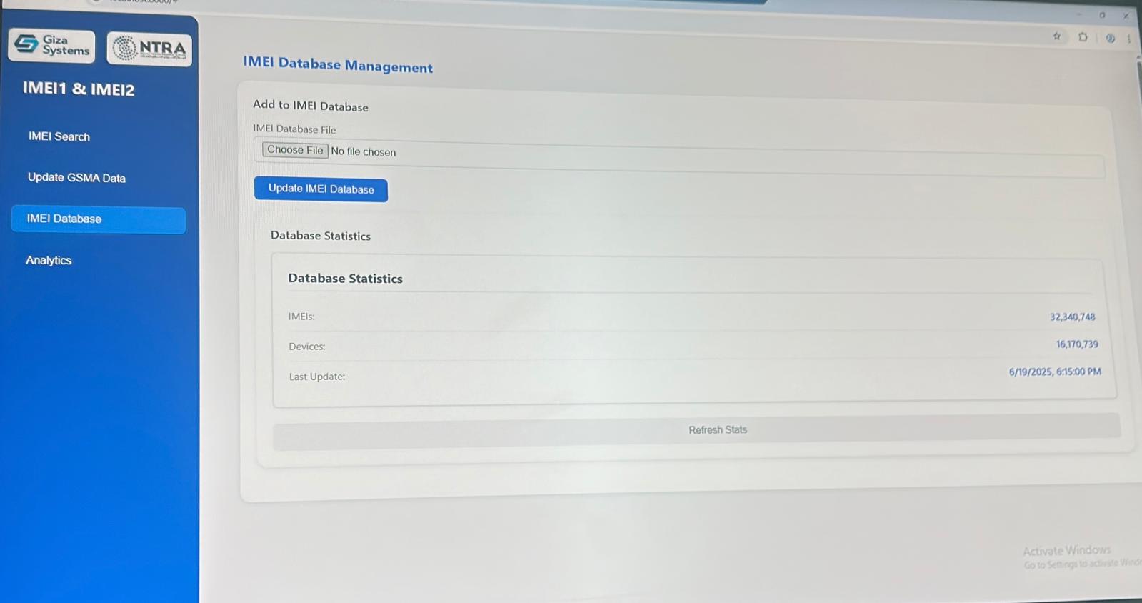 IMEI Intelligence Platform